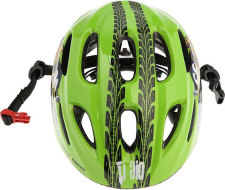 Kask rowerowy na rolki/deskorolkę Nils Extreme MTW01 Led rozmiar XS (44-48 cm) zielony