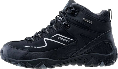 Męskie buty trekkingowe Elbrus Maash Mid Wp czarno-szare rozmiar 46