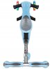 Hulajnoga balansowa jeździk rowerek Globber GO-UP Deluxe Fantasy Lights Pastel Blue - Flowers 647-201